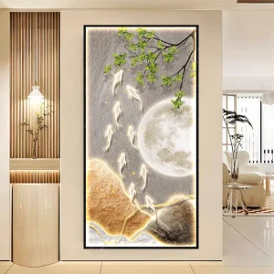 Tranh Dán Tường Decal PP Cao Cấp In UV Sắc Nét Chống Thấm | Mẫu 1